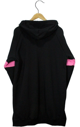Vestido Colcci Moletom Com Capuz Preto Fem 0445700480preto