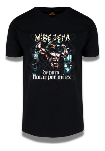 Playera Calacas Chidas Gym Mira De Puro Llorar Por Mi Ex