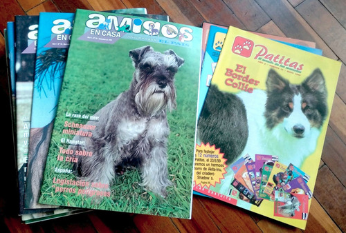 Perros, 27 Revistas  Amigos , 6 Revistas  Patitas  