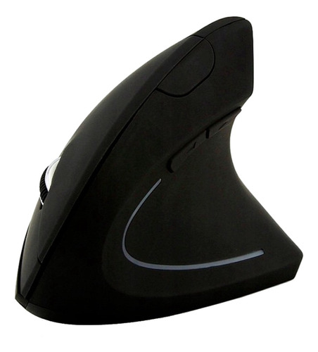 Mouse vertical inalámbrico recargable Kolke  Computadora KEM-248 negro