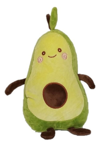 Peluche Aguacate Mediano 26cm - Material Suave - Tierno