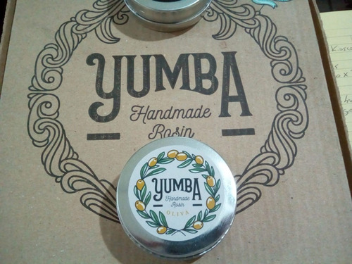 Resina Yumba - Oliva - Caja Metálica - Todos Instrumentos