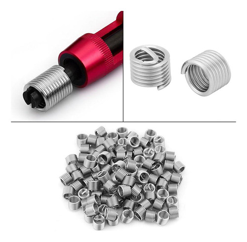 M6 Kit De Helicoil Helicoil 304 Acero Inoxidable 100 Pcs 304