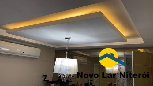 Imagem 12 de 15 de Praia De Icaraí 3 Quartos 2vags Montado E Finamente Decorado Play Clube - 540