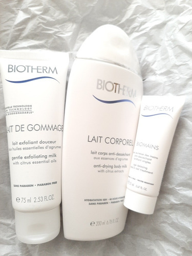 Biotherm Leche Corporal Antisequedad 200 Ml + Manos Y Exfoli