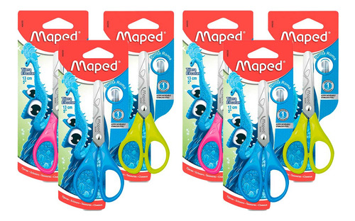 Tijera Maped Escolar 5 Essentials Con 6 Piezas