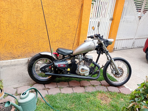 Choper 125cc, Motor Modificado, Mochilas Choper Y Antenota