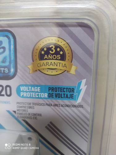 Protector De Voltaje Trifásico 3 Años De Garantía
