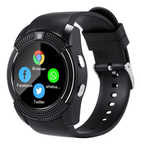 Reloj Inteligente Bluetooth Lemfo V8 A Prueba De Agua