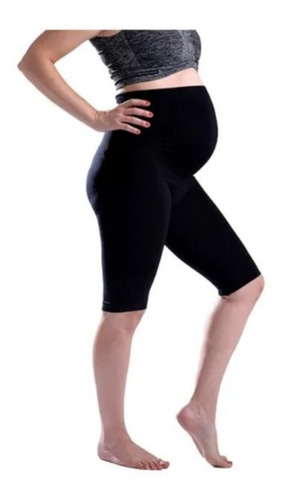 Calza Biker Maternal Mujer Lycra Ciclista Embarazo Gimnasia