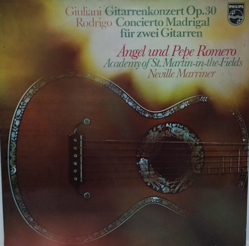 Giuliani, Ángel Und Pepe Romero - Gitarrenkonzert, Op.30 Lp
