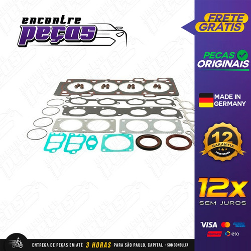 Jogo De Junta Do Motor Volvo S40 2.0 16v 1995-1999 Original