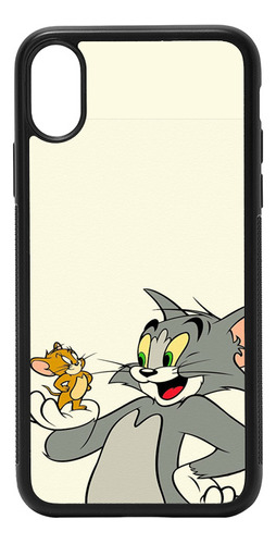 Funda Para Motorola Varios Modelos Bumper Tom Y Jerry 1