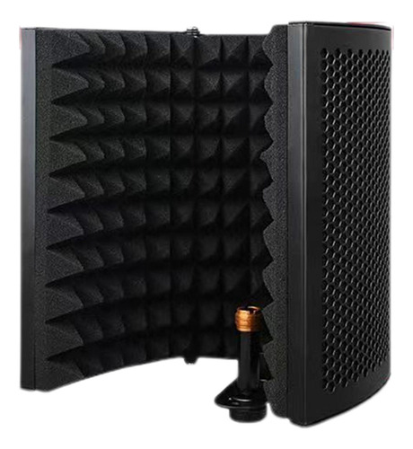 Mini De Isolamento De Microfone 3 Painéis Microfone