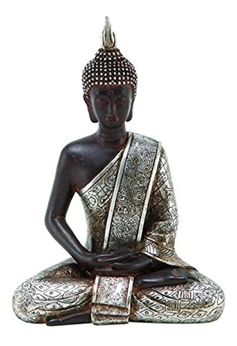 Tailandes Buda Meditando Paz Armonia Estatua  H