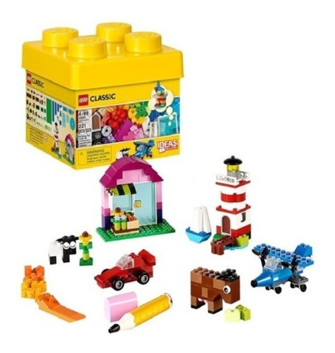 Lego Classic Caja Pequeña De 221 Fichas 10692 Envío Ya
