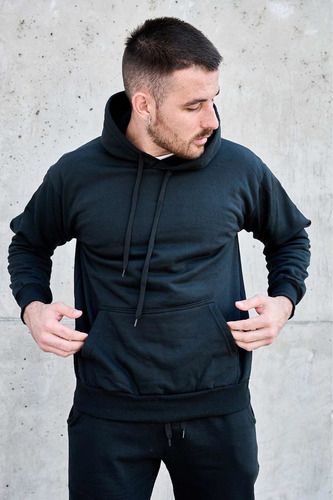 Buzo Canguro Unisex Friza Premium Envios T Los Talles