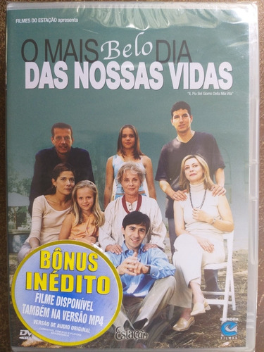 Dvd O Mais Belo Dia De Nossas Vidas Original (lacrado)