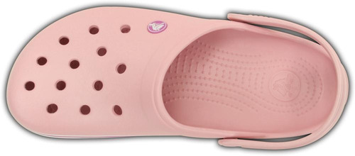 Sandália Crocs Crocband Pearl Pink/wild Orchid