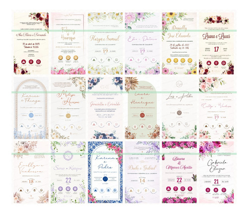 Convite Casamento Interativo Personalizado + Pagina Presente