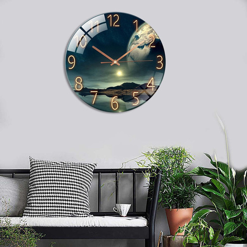 Kit Reloj Vintage Universo Retro El Paisaje De La Tierra
