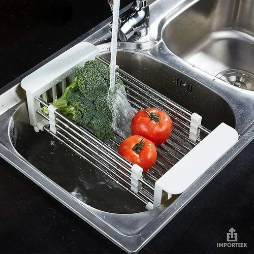 Cesta De Desagüe Retráctil De Acero Inoxidable, Desagüe Para