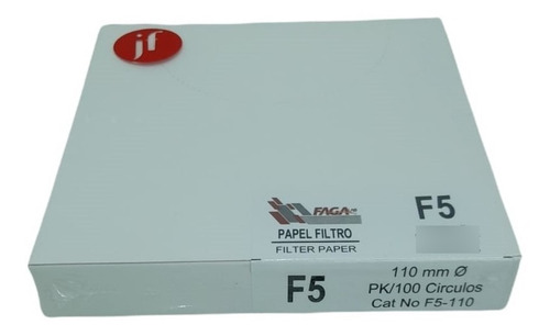 Papel Filtro Cualitativo C/100 Fagalab F5-110