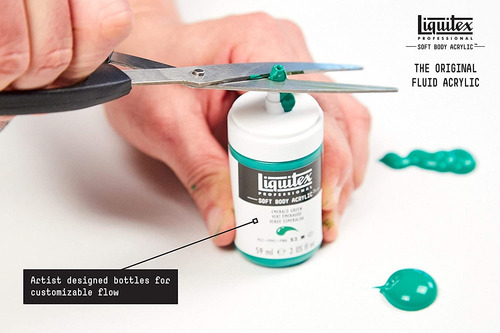 Imagen 6 de 6 de Liquitex Professional Soft Body Pintura Acrilica Botella De
