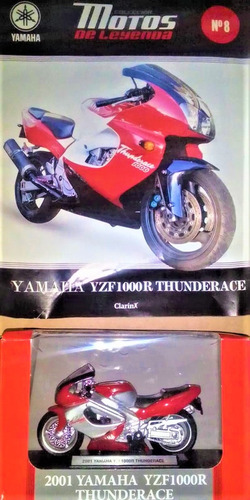 Motos De Leyenda 2001 Yamaha Yzf1000r Thunderace N° 8 - Con 