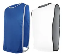 Comprar Kit 10 Pçs Colete Futebol Tecido Helanquinha Dry Eventos Cor Royalxbranco
