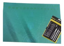 Comprar Combo Plancha Tabla Corte A1 60x90 Cm + Cutter Bisturi 13 Pz