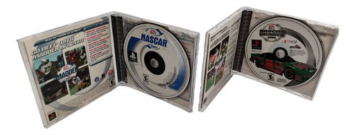Nascar 2001 & Nascar 2002 Americano Ps1 Original Combo (Recondicionado)