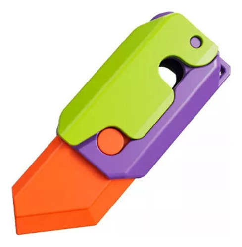 Pistola Fidget Antistress Carrot 3d E Stress With Knife 077