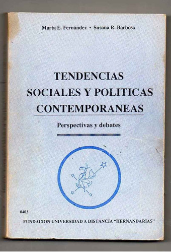 Tendencias Sociales Y Políticas Contemporáneas 