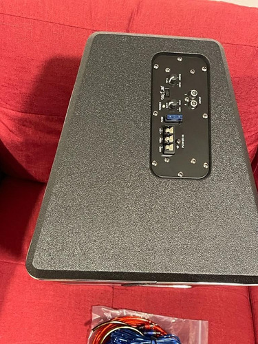Subwoofer 10 Pulgadas 1500watts Kfox + Kit De Cables