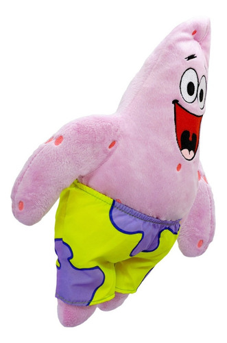 Pelúcia Patrick Grande Da Série Bob Esponja Nickelodeon