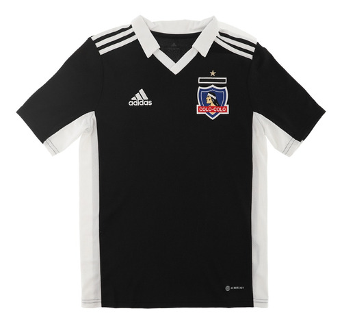 Camiseta adidas Visita Club Colo Colo 22/23 Junior Black