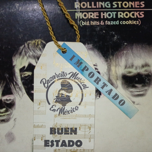 Rolling Stones Lp Doble Vinilo More Hot Rocks Importado