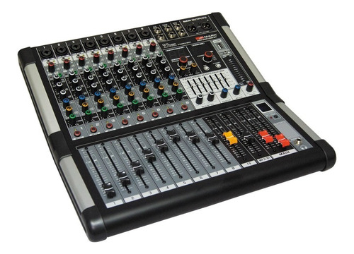 Consola De Audio Mm 899 Usb Bt Mark 8 Canales 