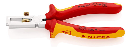 Alicate Pelacable Ajustable 6  Aislado Knipex 1106160sb