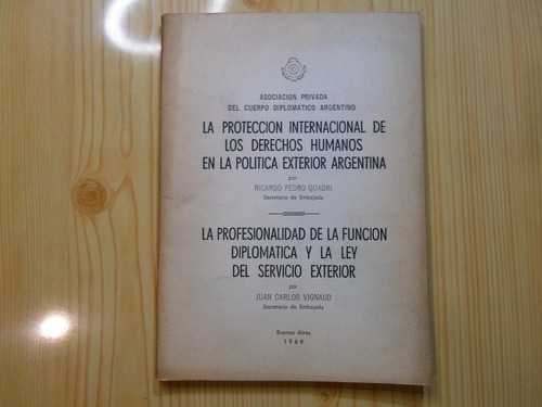 La Proteccion Internacional Los D Humanos - Ricardo Quadri