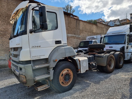 Imagem 3 de 15 de Mercedes-benz Axor 34344 6x4 Ano 2016 Traçado P/ Caçamba