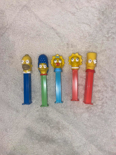 Dispensadores Pez De Los Simpsons Colección Completa