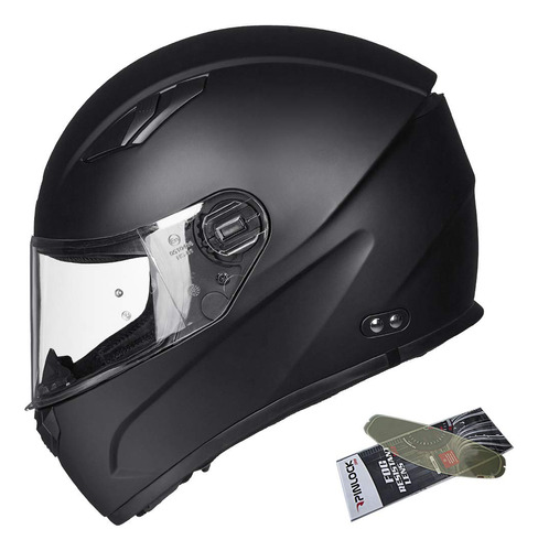 Ilm - Casco Integral Para Motocicleta Y Moto De Nieve Con P.