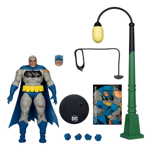 Batman-(battle Damage)7 -dc Multiverse-mcfarlane Toys (Usado)