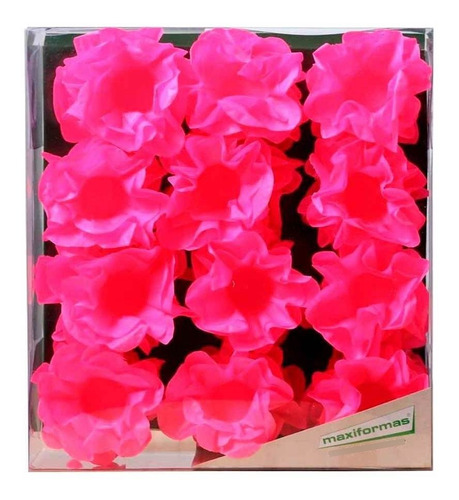 Forma Happy Papel Seda Neon Rosa Maxiformas 50und