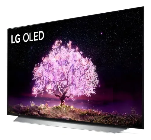 Smart Tv De 55 LG Ai Thinq Oled55c1 4k Color Plateado (Usado)