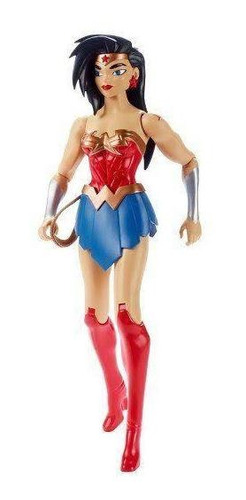 Boneco Mulher Maravilha Action Mattel 30cm Articulado.