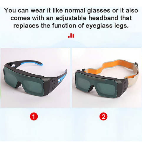Gafas De Seguridad Para Soldar Con Oscurecimiento Automático