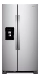 Refrigerador auto defrost Whirlpool WD5720 acero inoxidable con freezer 694L 127V
